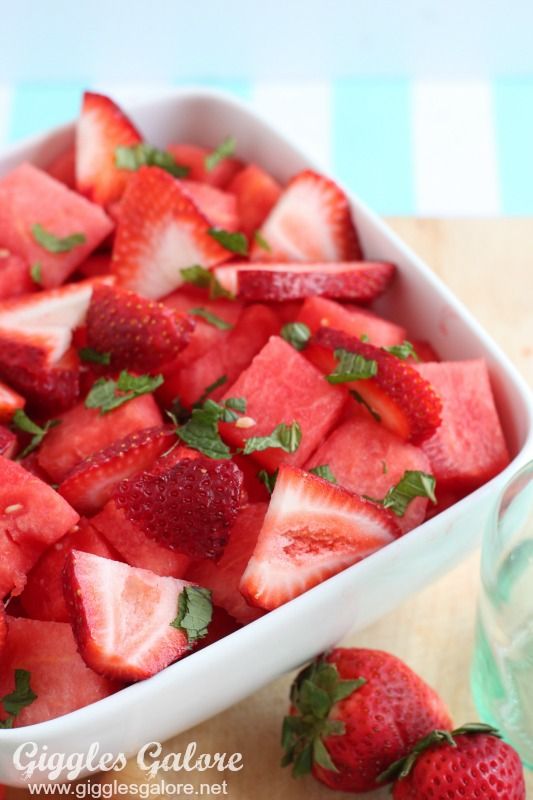 strawberry watermelon salad recipe
