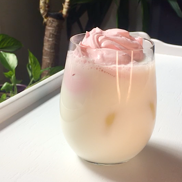 strawberry whipped milk strawberry whipped milk