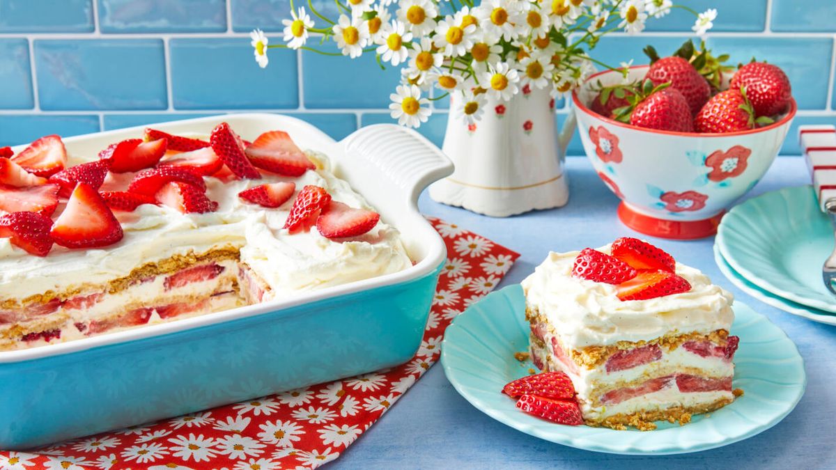 preview for Strawberry Icebox Cake