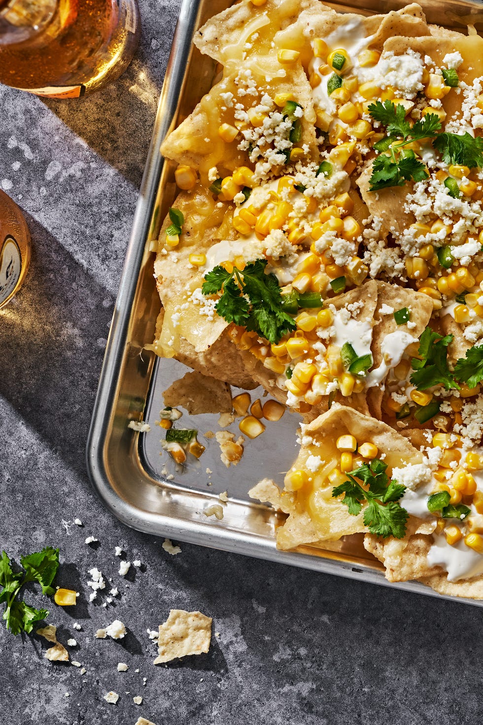 elote mexican street corn nachos