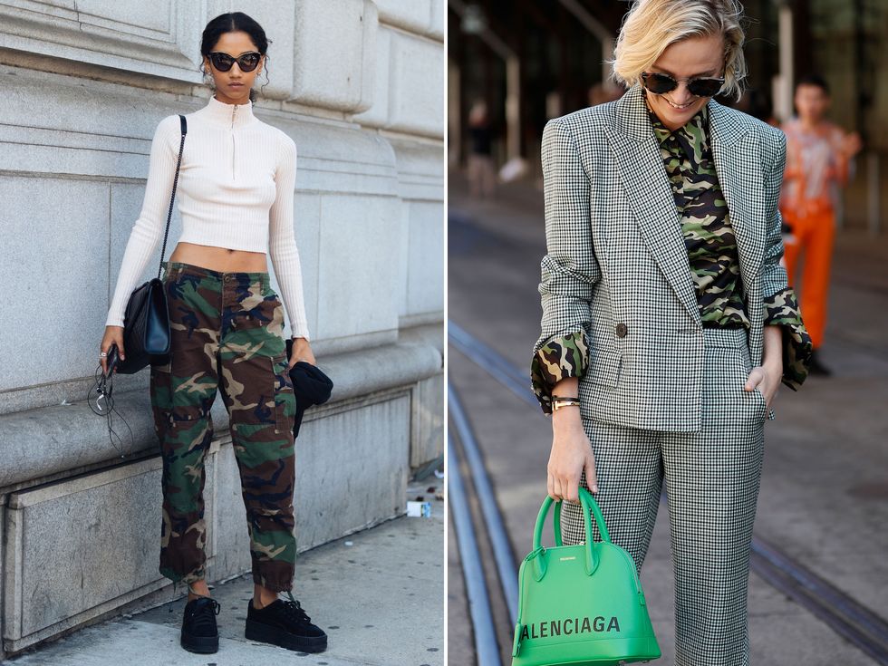 How to Wear Camouflage the Chic Way