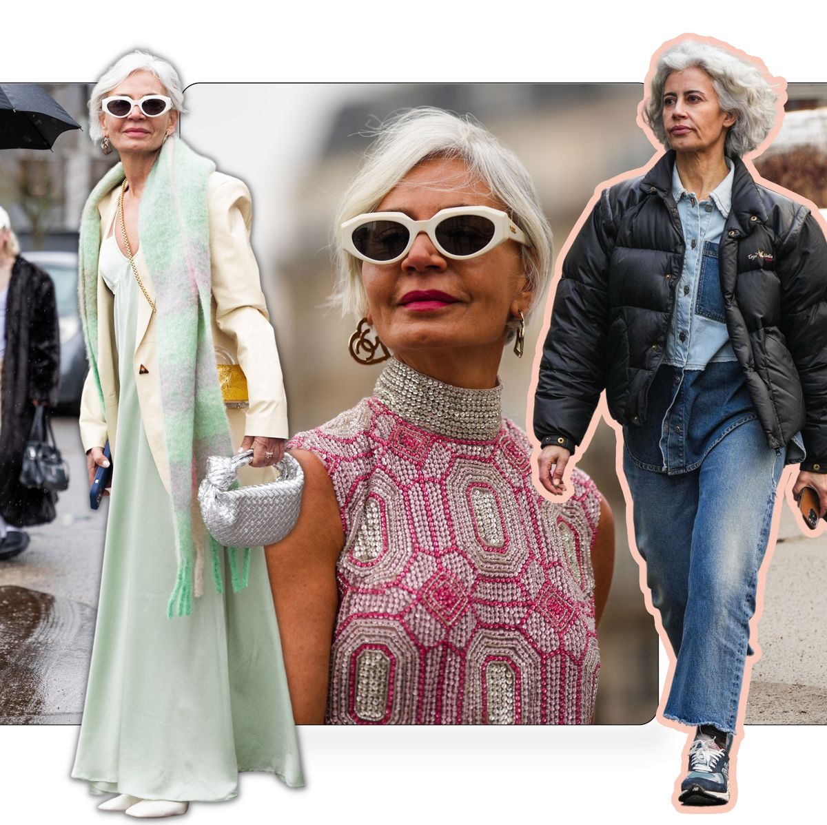 Los 11 mejores looks de las mujeres de más de 50 del street style