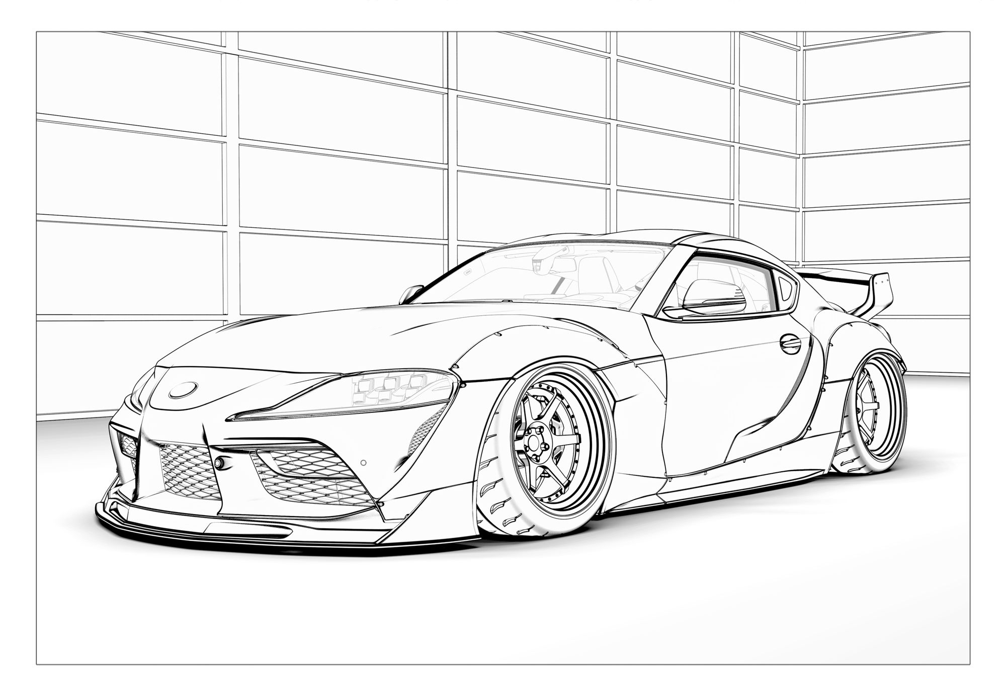 acura coloring pages