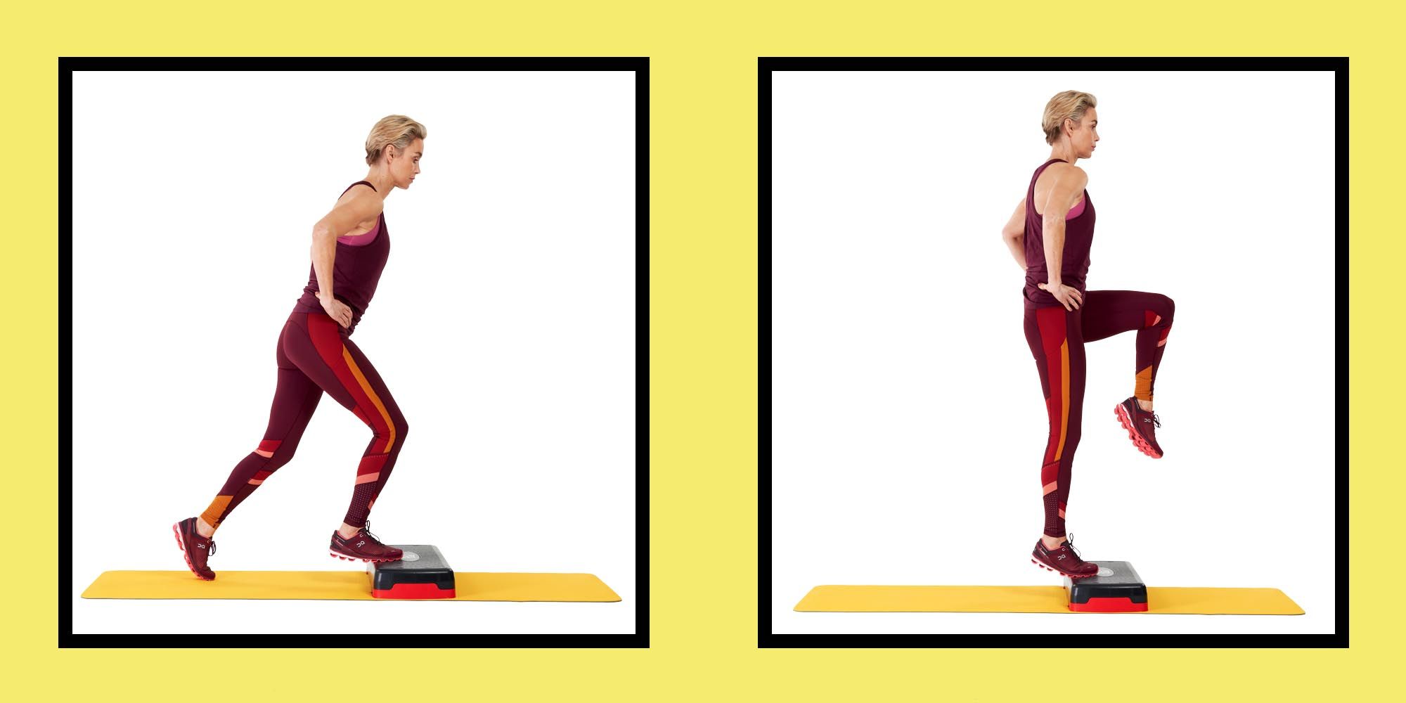 Step Down - forward by Valerie M. - Exercise How-to - Skimble