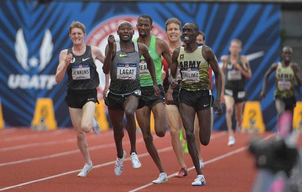 Lagat down the stretch