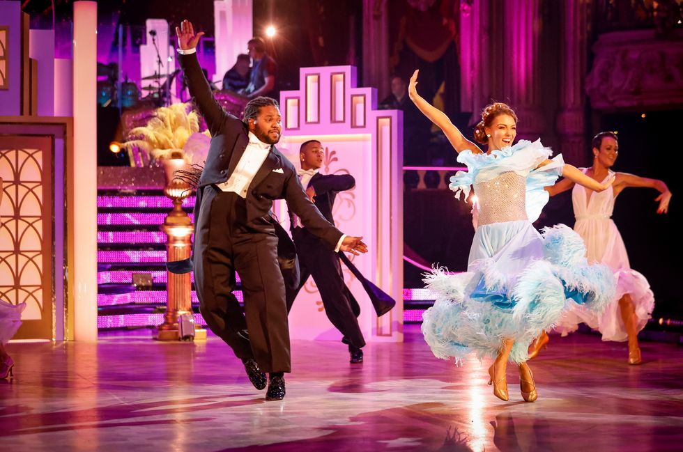 hamza and jowita dance during strictly come dancing blackpool special