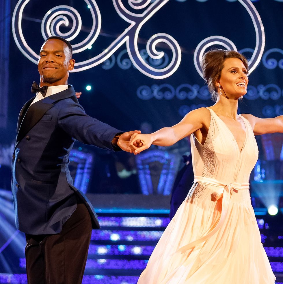 ellie and johannes dance during strictly come dancing blackpool special