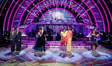 strictly come dancing 2023 week 12 semi final, contestants line up