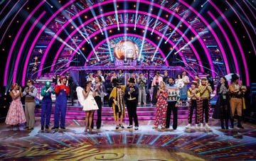 strictly come dancing 2023 couples line up for the week 3 show wearing movie themed costumes