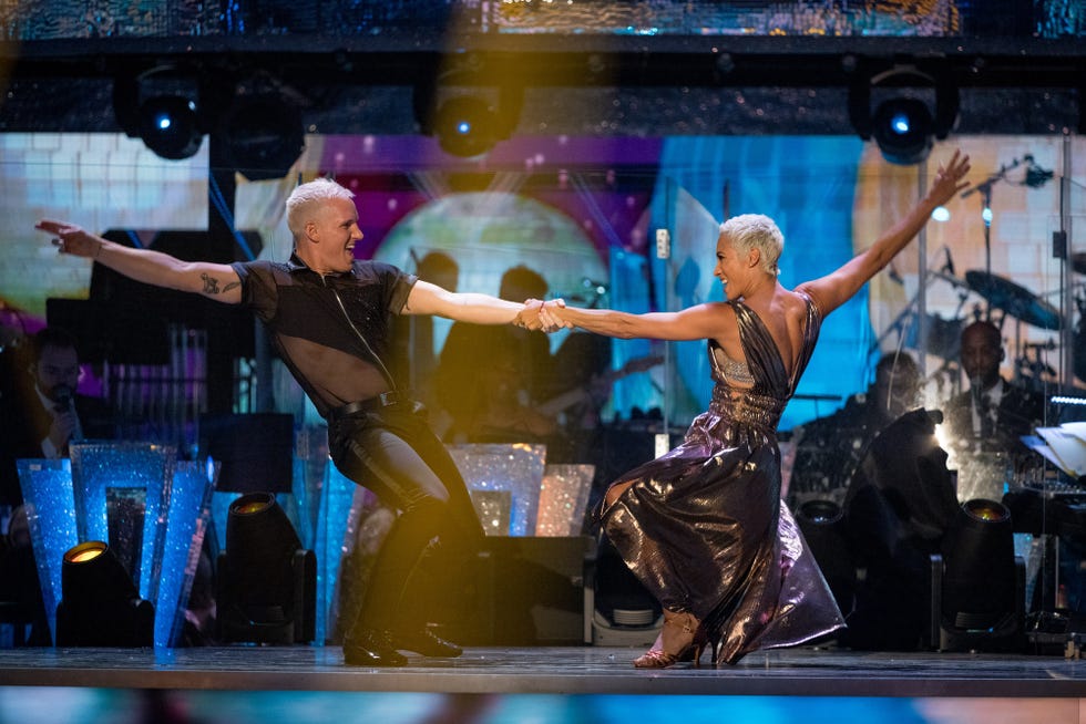 strictly come dancing 2020   jamie laing and karen hauer dancing together