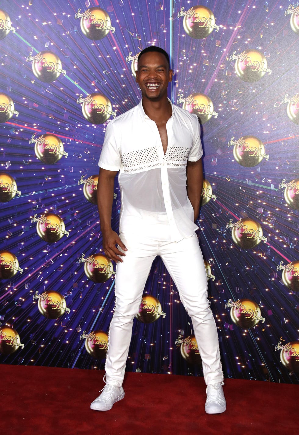 Strictly viewers praise Johannes Radebe's high heels routine