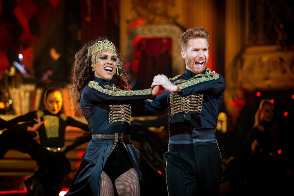 Strictly Come Dancing week 8 - Alex Scott and Neil Jones