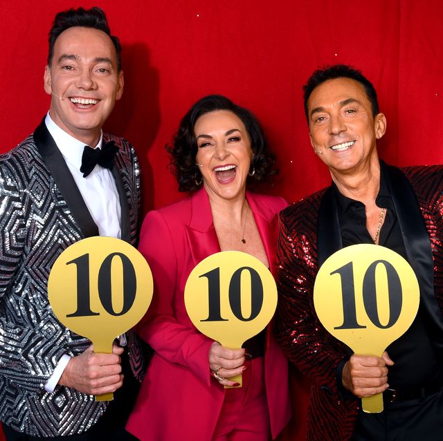 craig revel horwood, shirley ballas and bruno tonioli at the strictly come dancing arena tour 2020 dress rehearsal