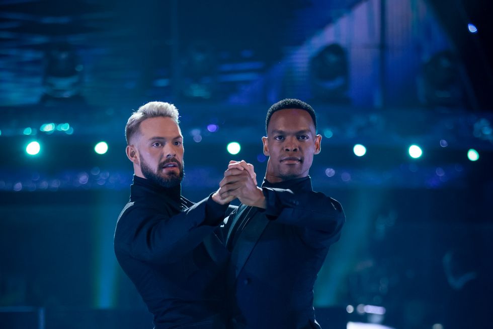 strictly come dancing john whaite and johannes radebe