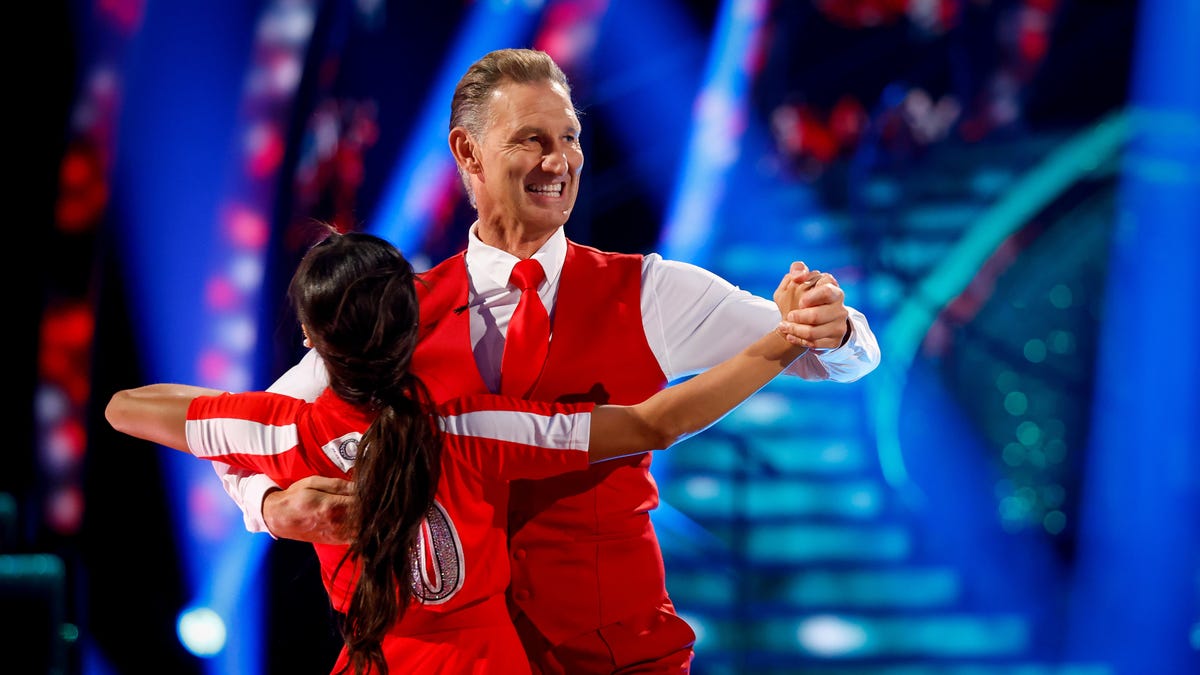 Strictly's Tony Adams shows off toned abs and long legs in micro shorts while training - Daily Star