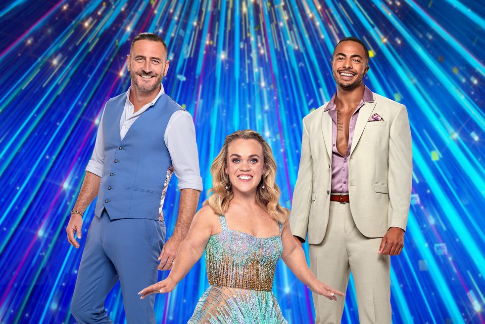 will mellor, ellie simmonds and tyler west, strictly