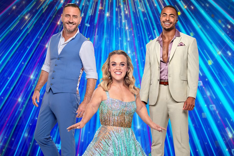 will mellor, ellie simmonds and tyler west, strictly
