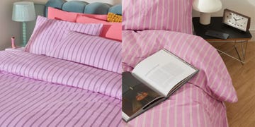 striped bedding