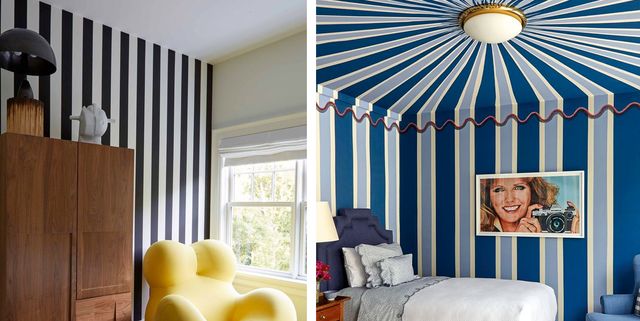 18 Stunning Striped Wall Ideas for a Pretty and Unique Space