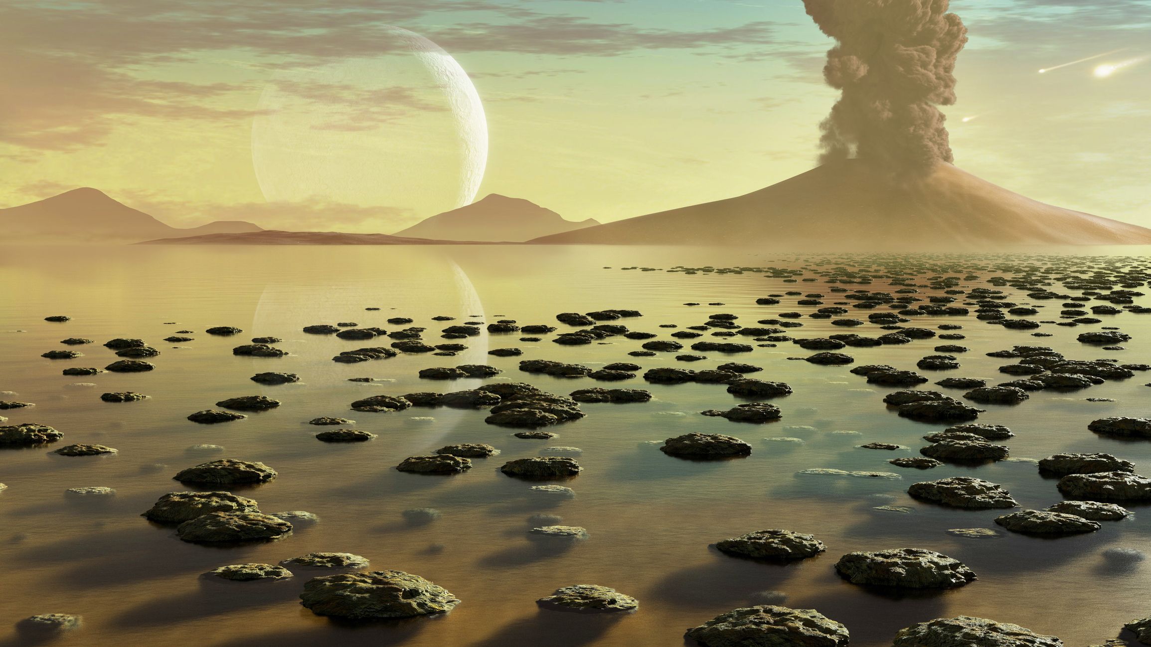 How Life on Earth Began: Tiny Water Droplets Could Have Created Crucial  Building Block of Life