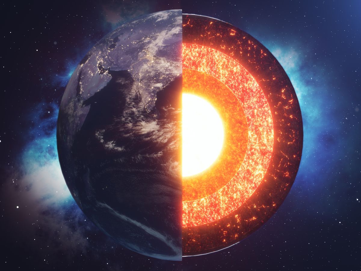 Actually, Earth's Solid Core Isn't All That Solid