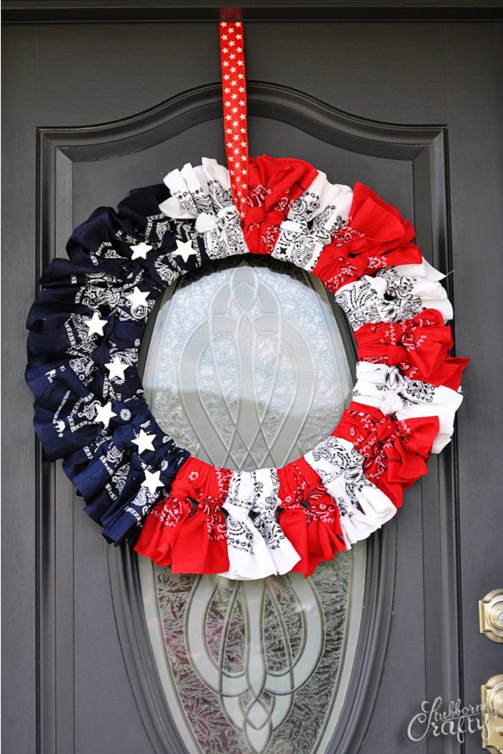 easy diy 4th of july wreath