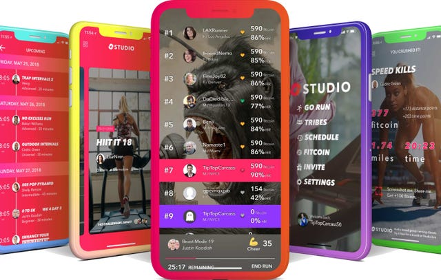 Studio running app