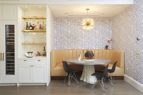 modern dining room wallpaper