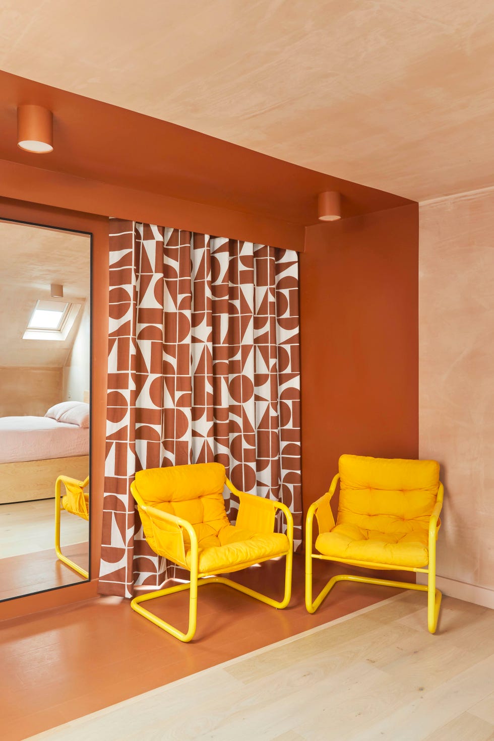 studio rhonda colourful bedroom