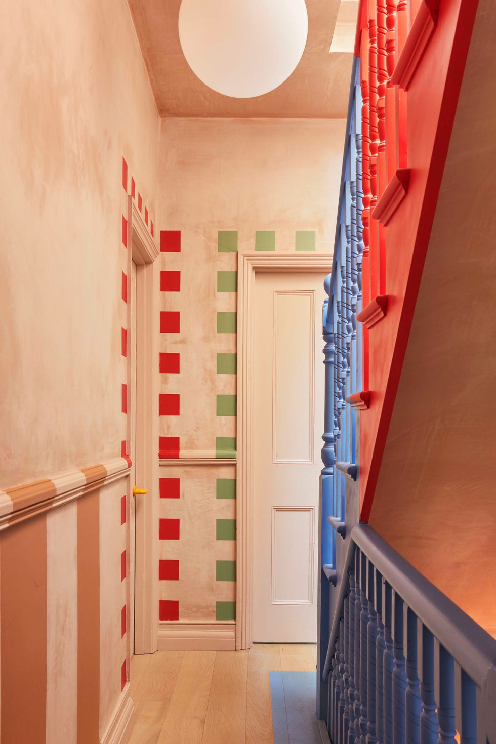 studio rhonda colourful hallway