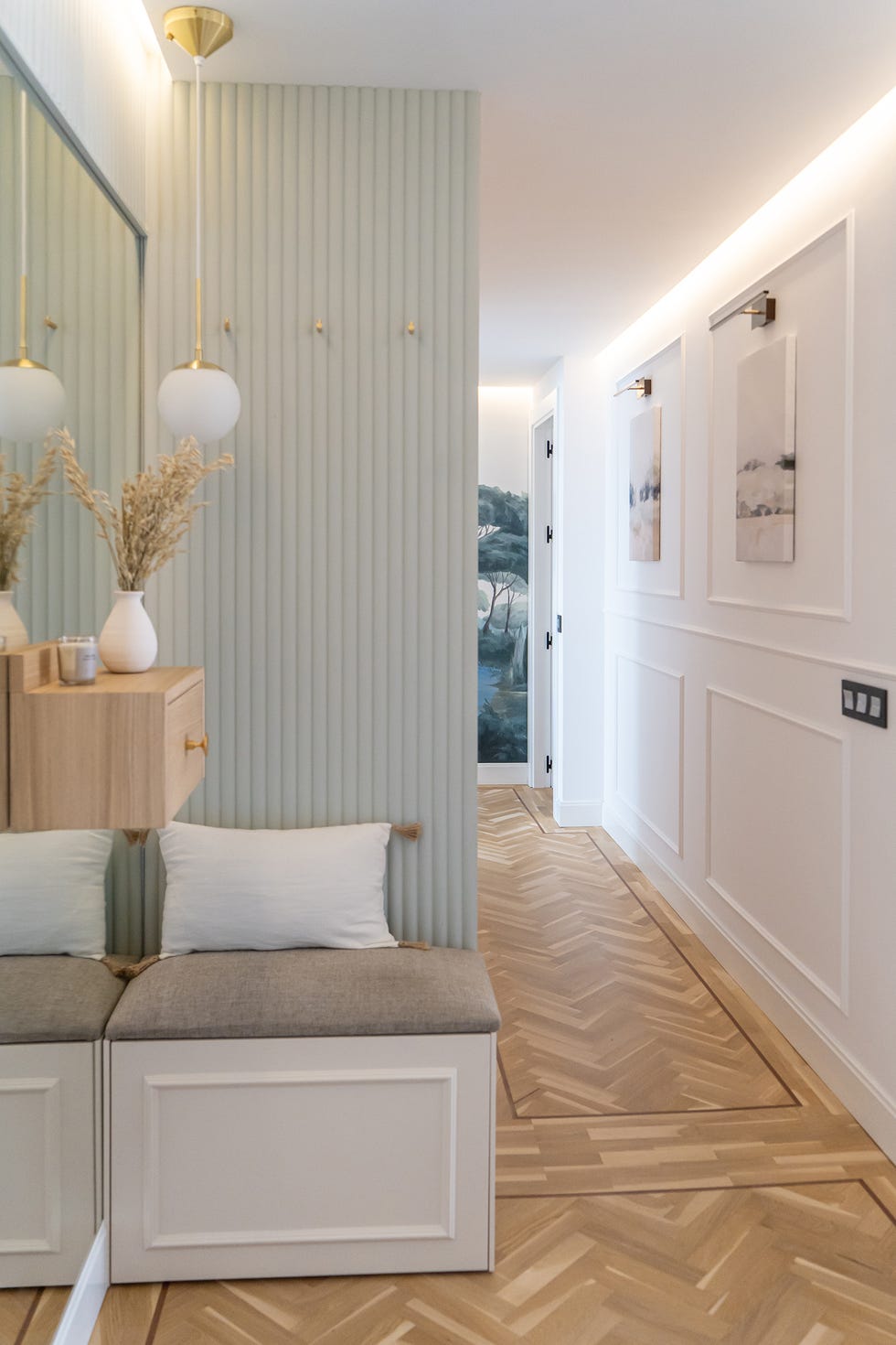 la interiorista celia pérez del madrileño studio stilo ha sido finalista de los premios escala de la escuela madrileña de decoración con el proyecto de reforma de un piso familiar en el barrio de prosperidad