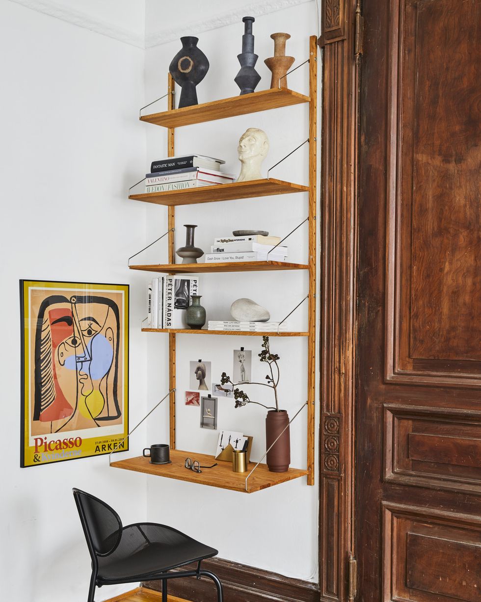 writing retreat by installing a shelving unit on the wall in an unused corner of his apartment, tariq dixon, cofounder of the furniture brand trnk, turned a tiny space into a writer’s oasis