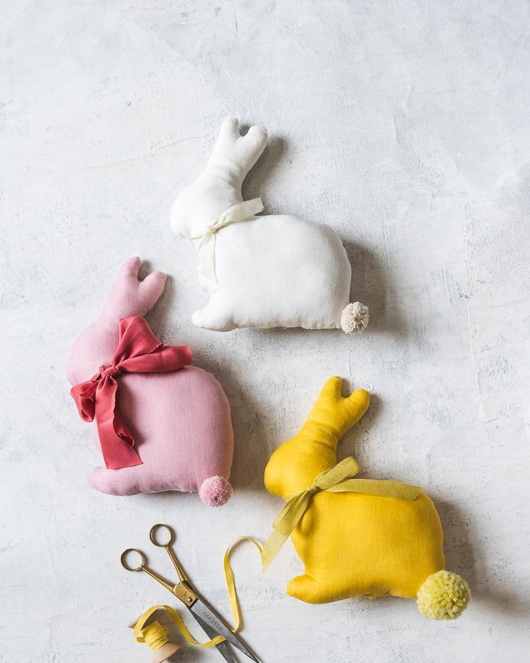 rabbit stuffed animal craft