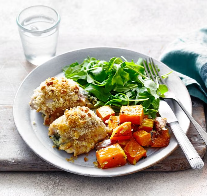 stuffed chicken thighs