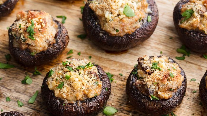 preview for These Stuffed Mushrooms Are A Holiday Party Must