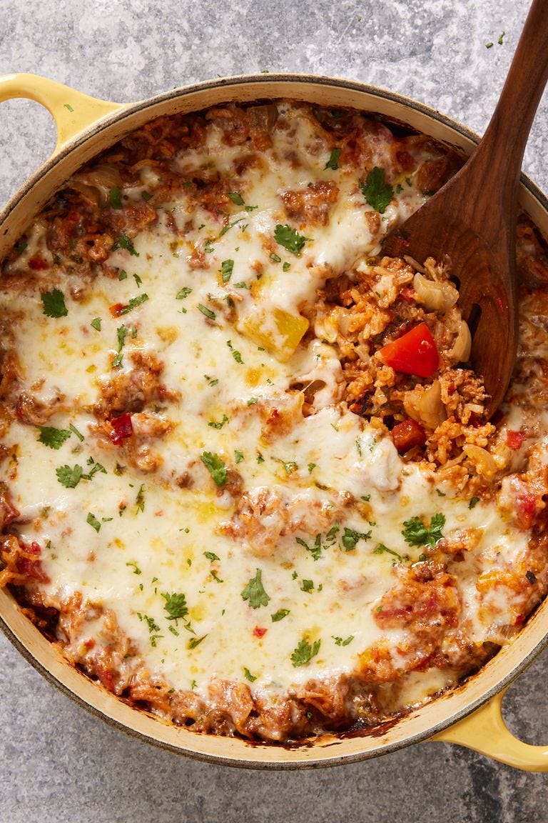 stuffed pepper casserole