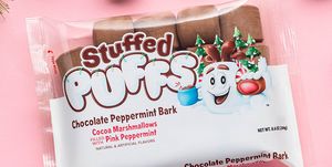 stuffed puffs chocolate peppermint bark marshmallows