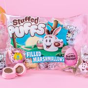 stuffed puffs easter pastel chocolate filled marshmallows