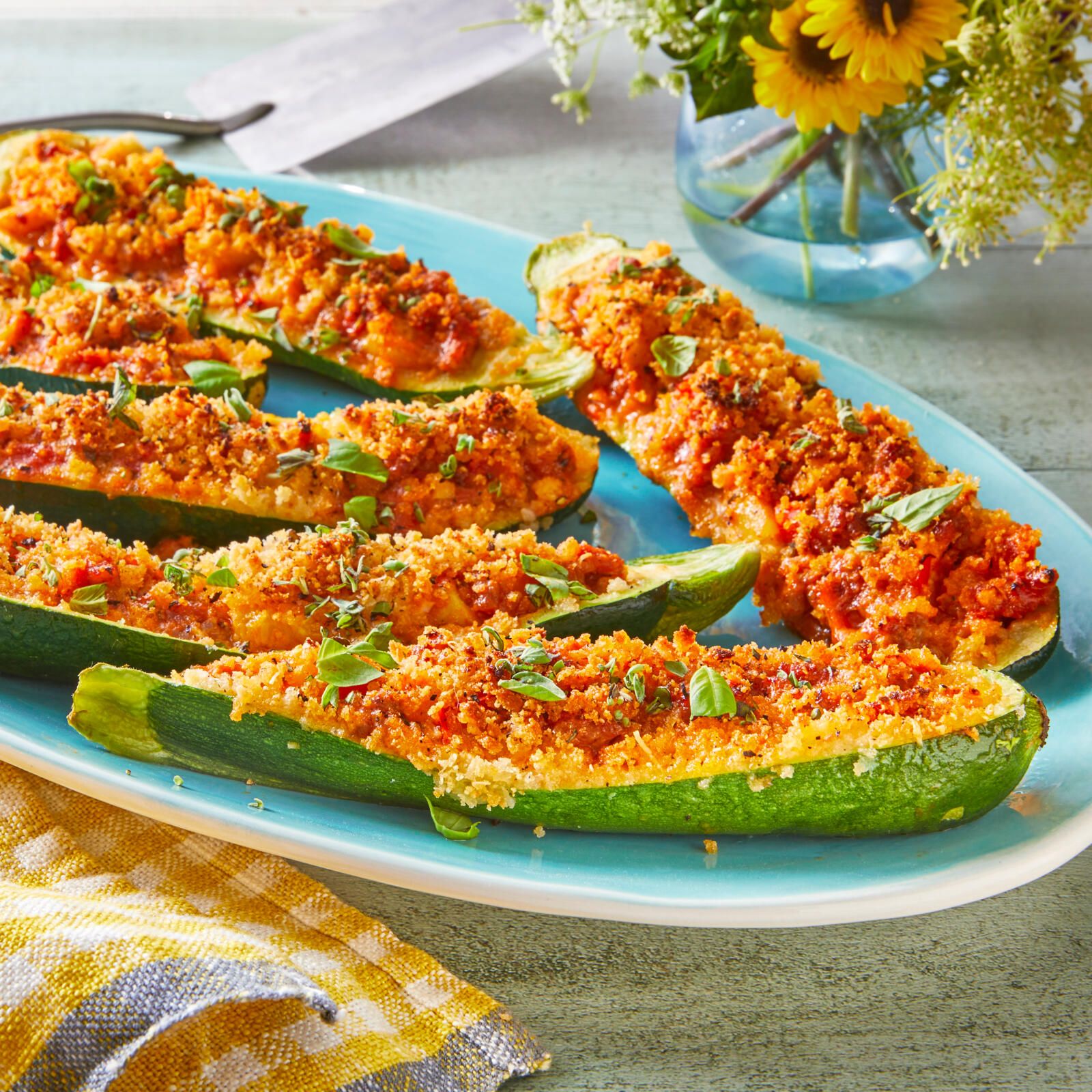 Best Stuffed Zucchini Recipe How To Make Stuffed Zucchini   Stuffed Zucchini 002 Preview 1656619299 