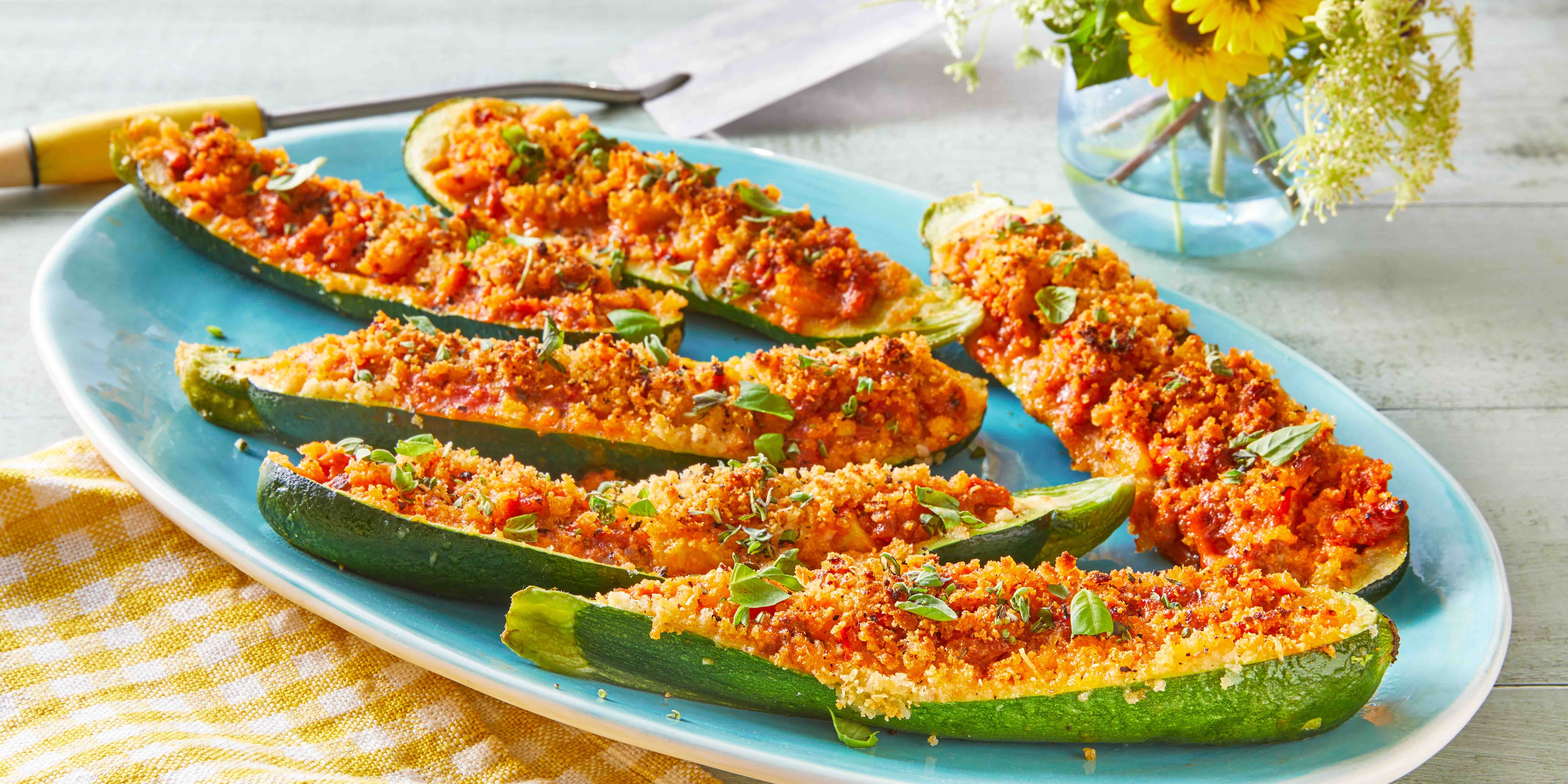 Instant pot discount stuffed zucchini boats