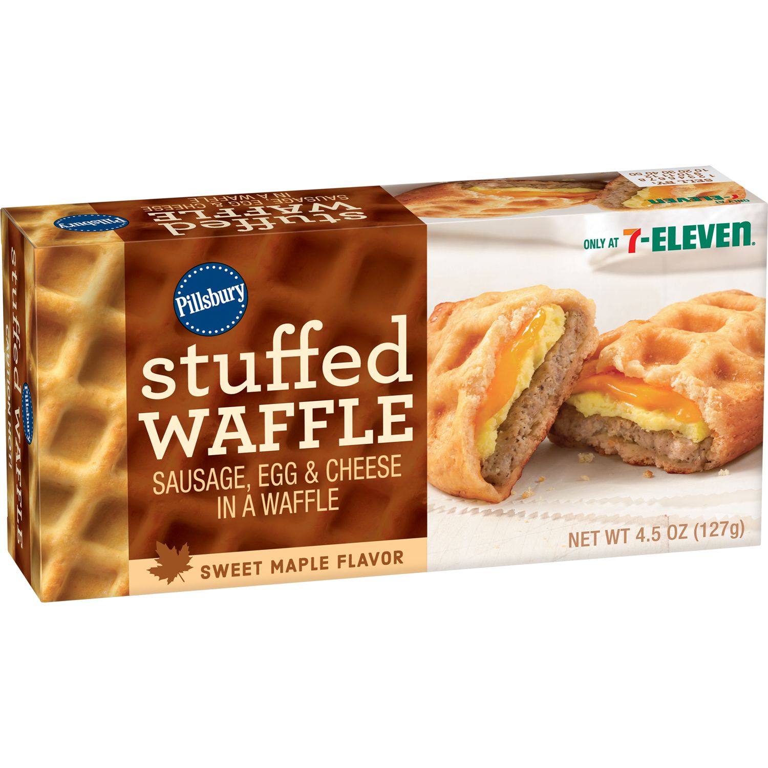 Breakfast Stuffed Waffles - Damn Delicious