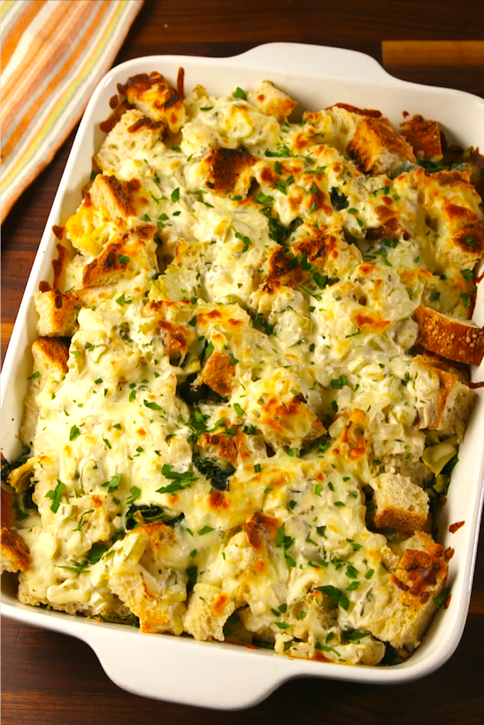 Dish, Food, Cuisine, Strata, Ingredient, Comfort food, Casserole, Tuna casserole, Produce, Cauliflower cheese, 