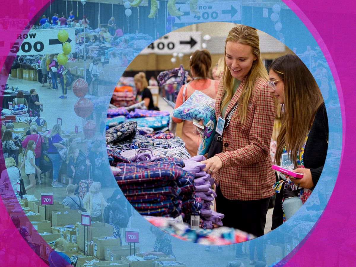 I Went to the Biggest Vera Bradley Sale in the World
