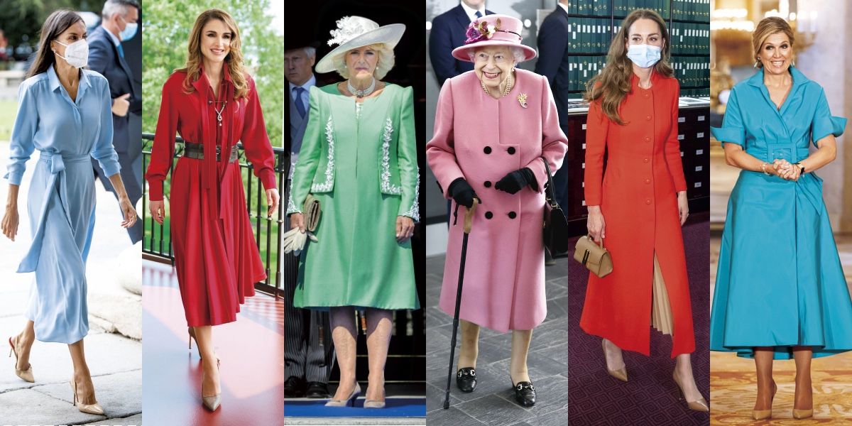 エリザベス女王はじめ王室の装いに見る“鮮やかな一色”をまとう理由