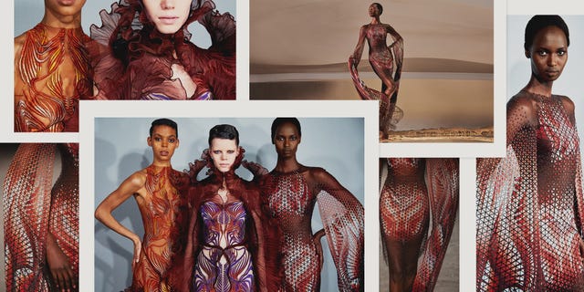 Iris Van Herpen creates haute couture dress from ocean plastic