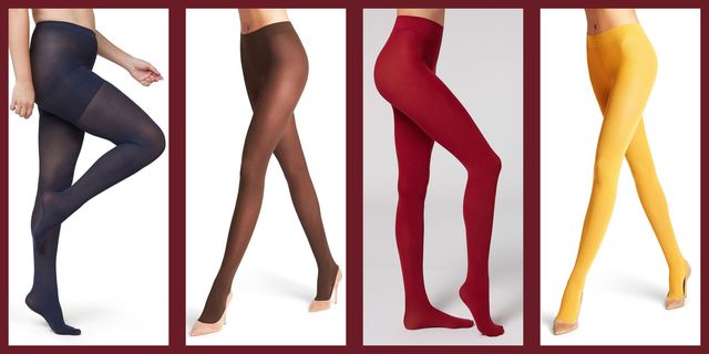 Style 70 intense red fishnet tights