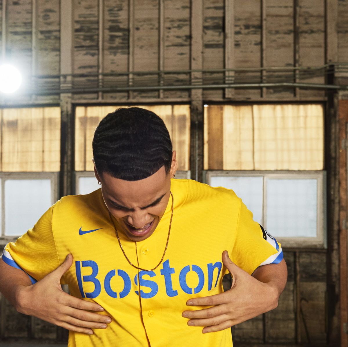 Boston Red Sox unveil new yellow alternate jerseys in nod to Patriots' Day