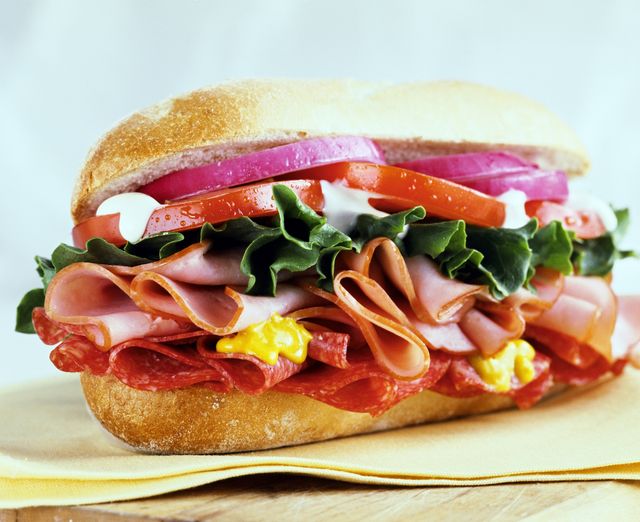 Close Up of Sandwich