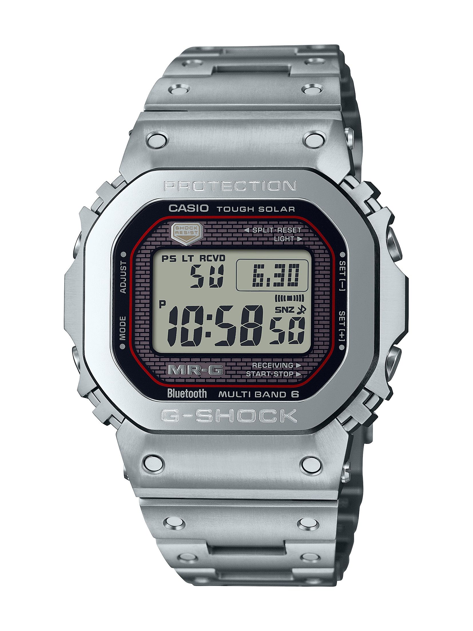 G-SHOCKの最高峰“MR-G”から、初代角型デザインを継承したモデル