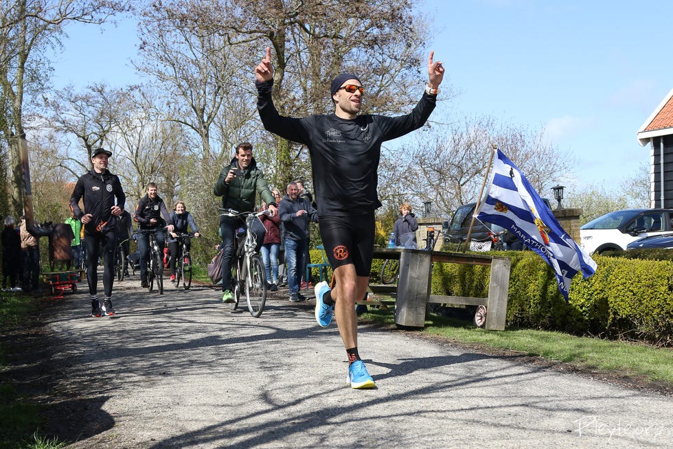 hardlopen eigen georganiseerde marathon